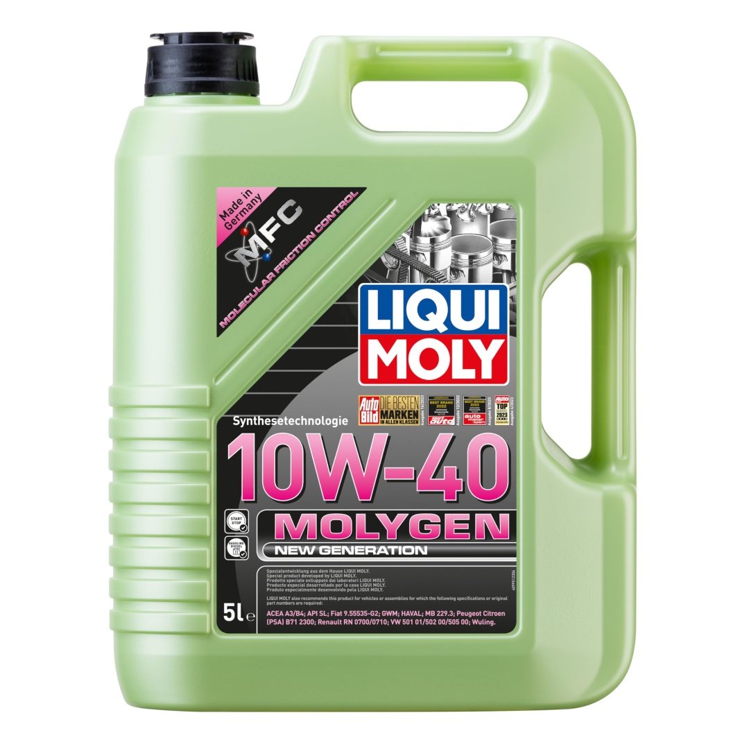 LIQUI MOLY 10W40 Motor Yağı Molygen New Generation 5 Litre (9951)