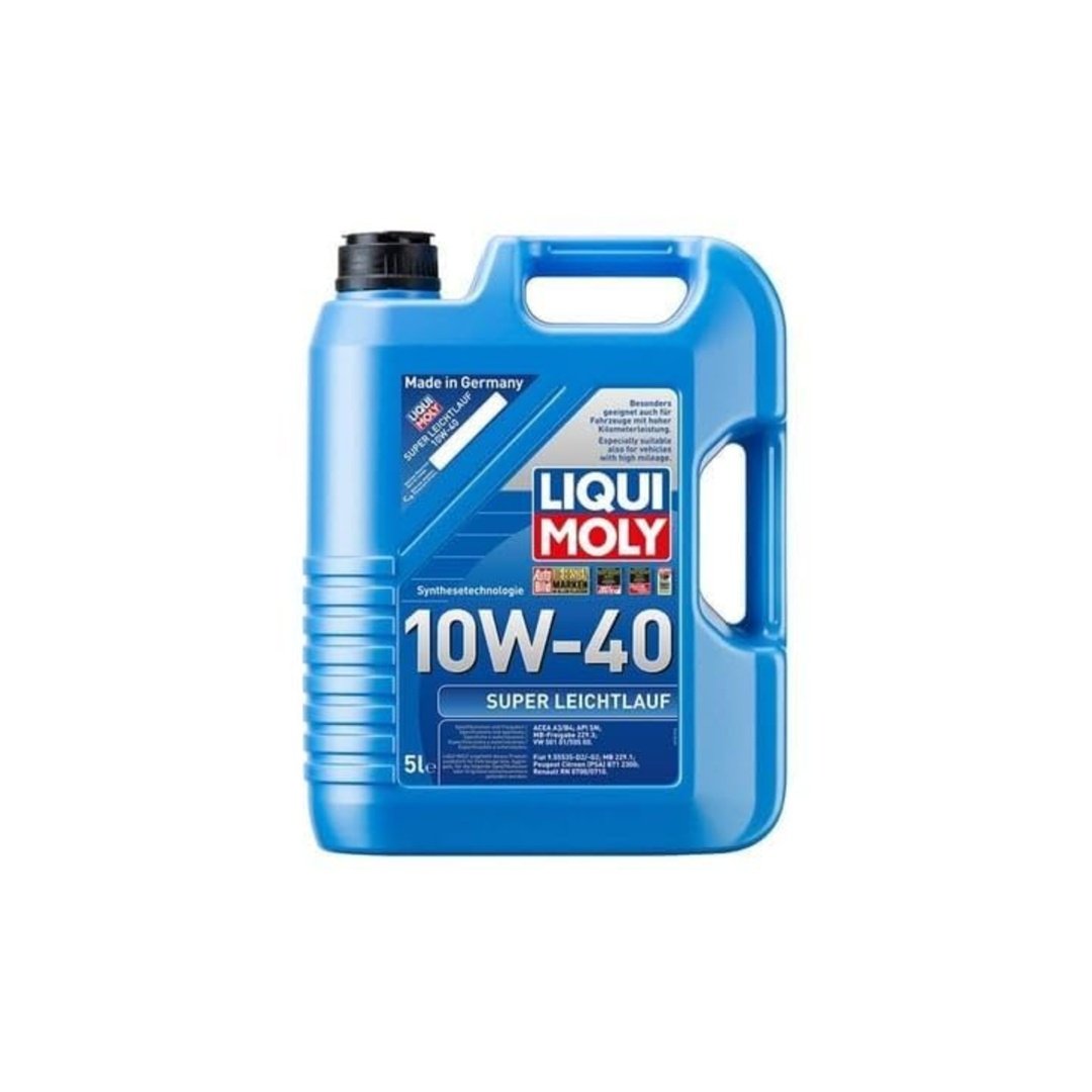 LIQUI MOLY 10W40 Motor Yağı Süper Sentetik SUPER LEICHTLAUF 5 Litre (9505)
