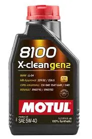 MOTUL 8100 X-CLEAN GEN2 5W-40 109761