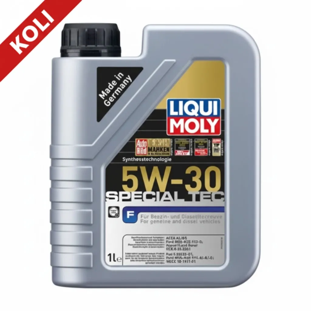LIQUI MOLY 5W30 Motor Yağı Special Tec F 1L (12'li Paket) Yüksek Performanslı Sentetik Yağ
