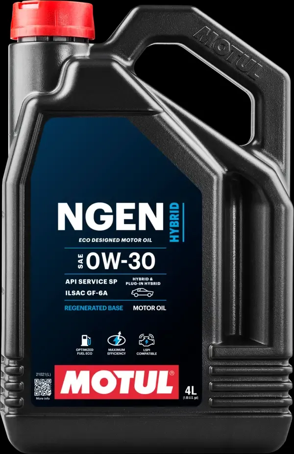 MOTUL NGEN HYBRID 0W-30 111904 4L