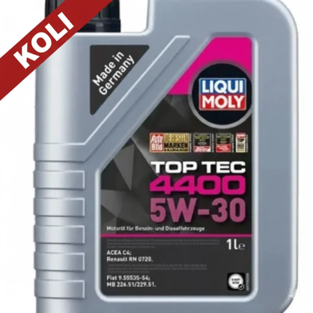 LIQUI MOLY 5W30 Motor Yağı Top Tec 4400 1 Litre (6'lı) 2319
