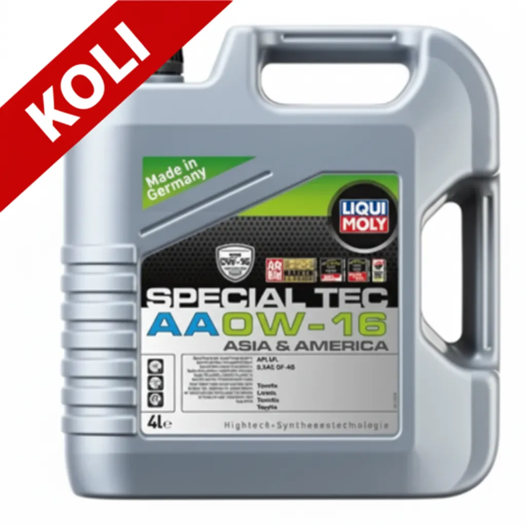 LIQUI MOLY 0W20 Motor Yağı Special Tec AA 4 Litre (4'lü) 9705
