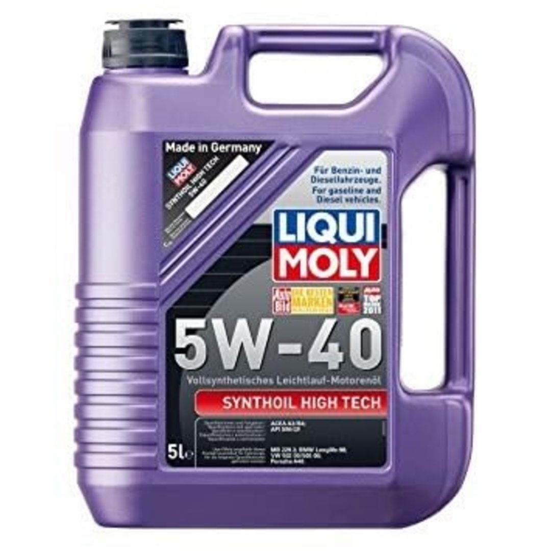 LIQUI MOLY 5W40 Synthoil High Tech Tam Sentetik Motor Yağı 5 Litre (1856)