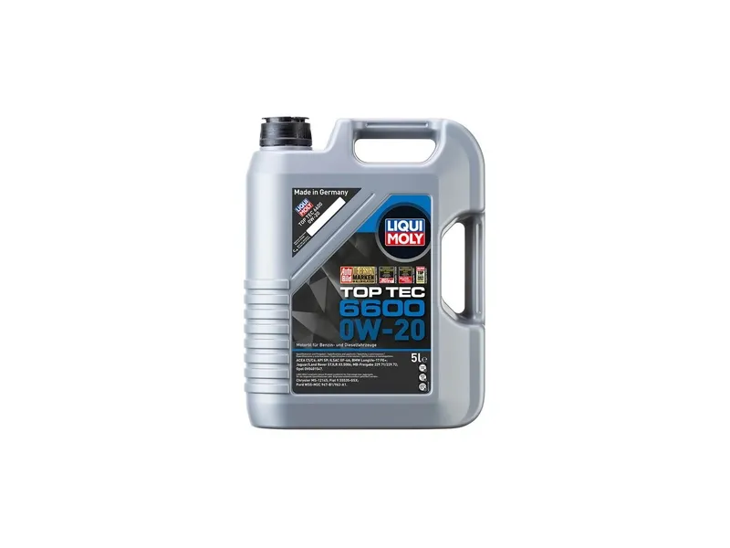 LIQUI MOLY 0W20 Motor Yağı Top Tec 6600 5 Litre (21411)