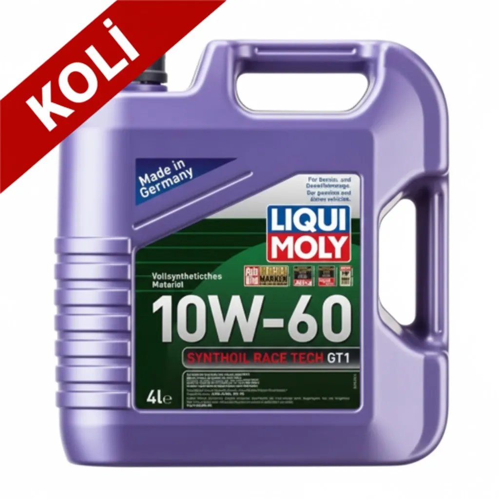 LIQUI MOLY 10W60 Motor Yağı Synthoil Race Tech GT1 4 Litre (4'lü) 7535