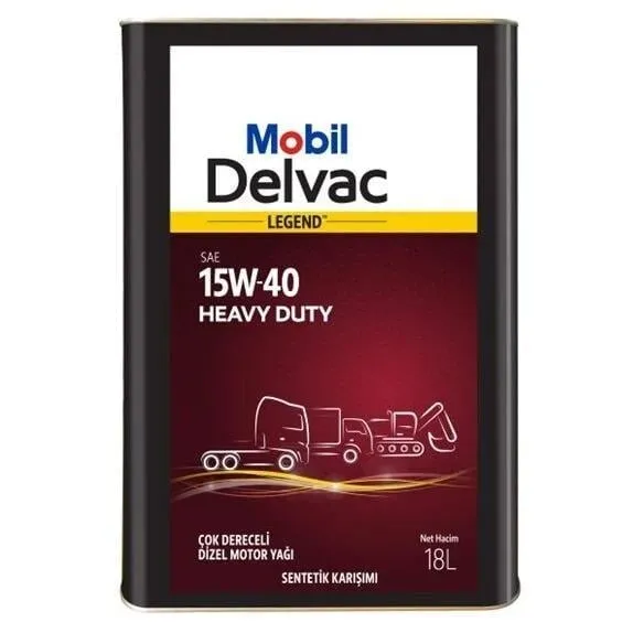 Mobil Delvac Legend Heavy Duty 15w40 Motor Yağı 18lt