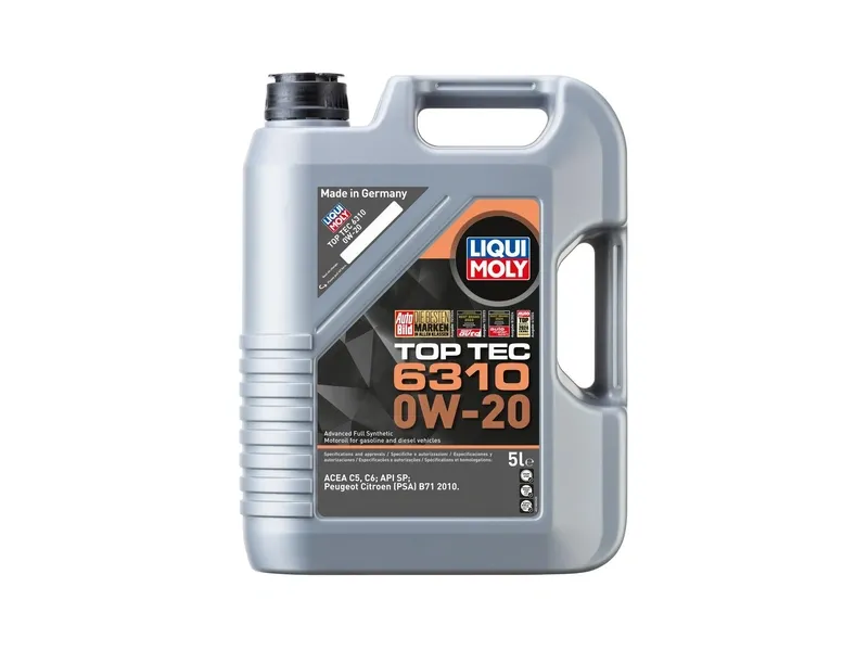 LIQUI MOLY Top Tec 6310 0W20 Motor Yağı 5 Litre (21882)
