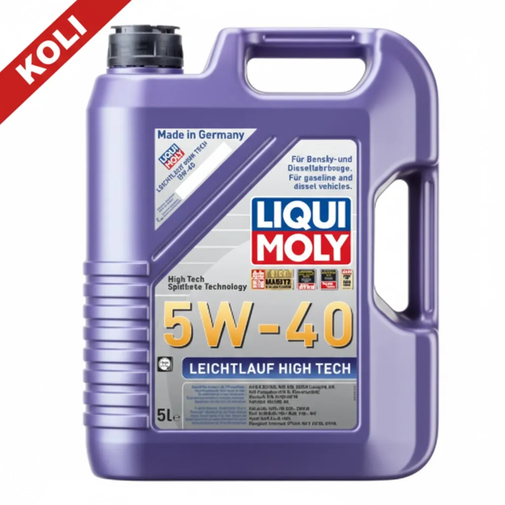 Liqui Moly Leichtlauf High Tech 5W-40 Motor Yağı 5 L (4'lü) 2328 
