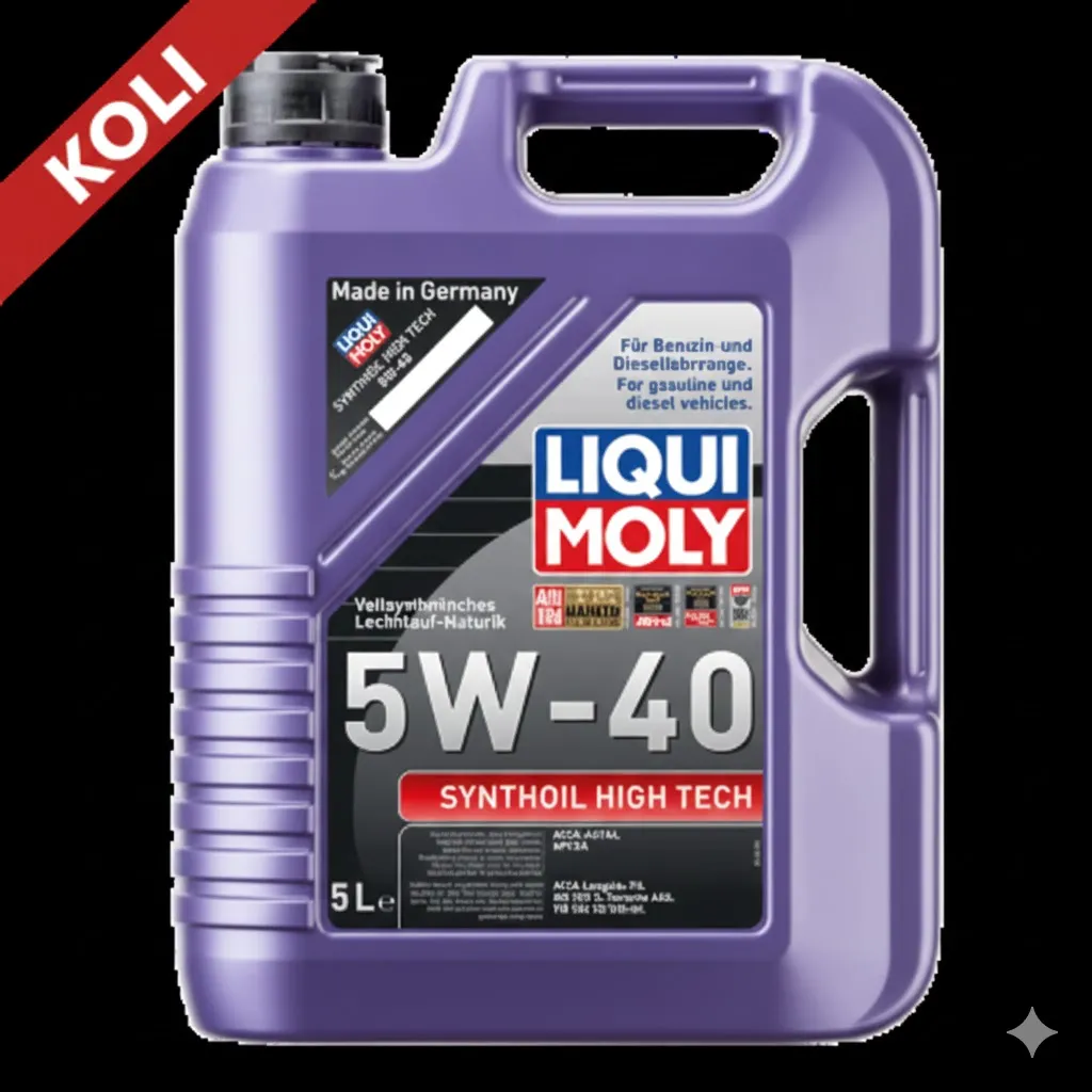 LIQUI MOLY 5W40 Synthoil High Tech Tam Sentetik Motor Yağı 5 Litre (4'lü) 1856