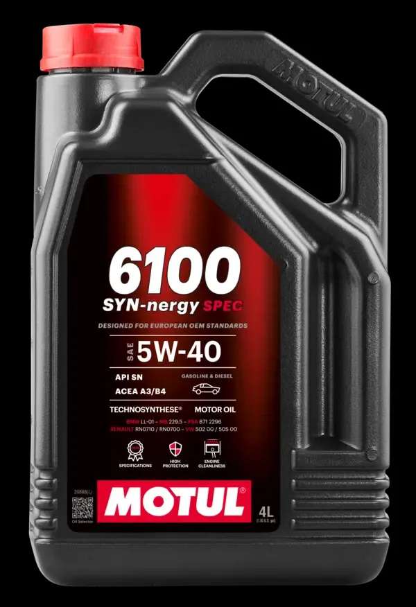 MOTUL 6100 SYN-NERGY SPEC 5W-40_4L 112926