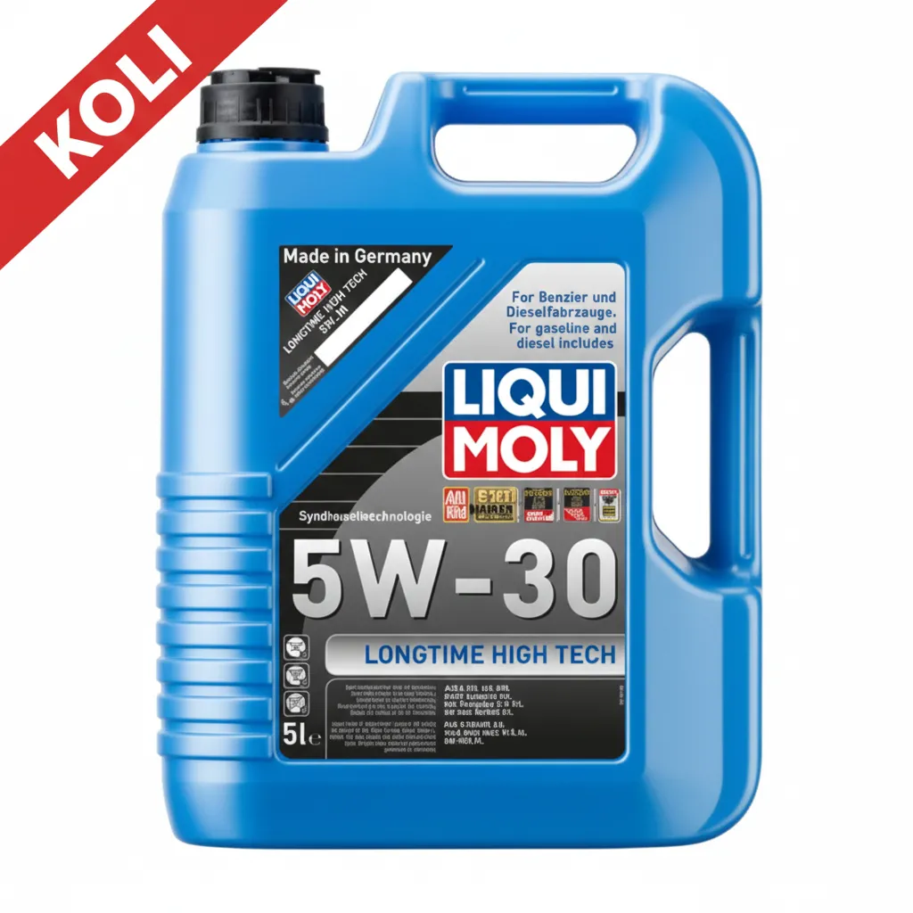 LIQUI MOLY 5W30 Motor Yağı DPF'li Sentetik LONGTIME HIGH TECH 5 Litre (4'lü) 9507