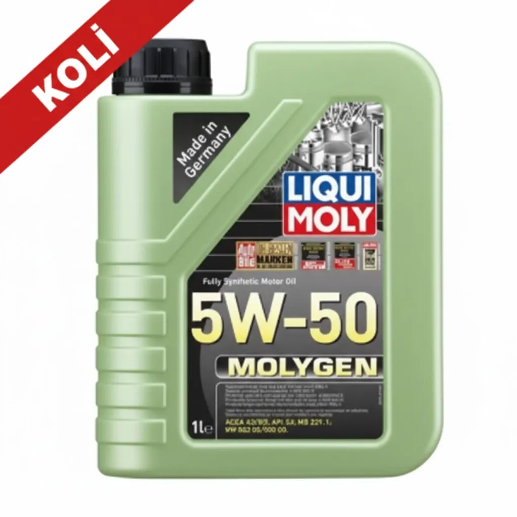 LIQUI MOLY 5W50 Tam Sentetik Motor Yağı Molygen New Generation 1 Litre (12'li) 2542