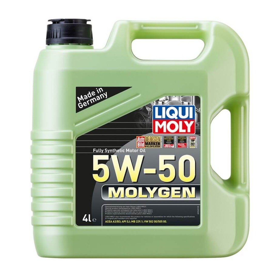 LIQUI MOLY 5W50 Tam Sentetik Motor Yağı Molygen New Generation 4 Litre (2543)