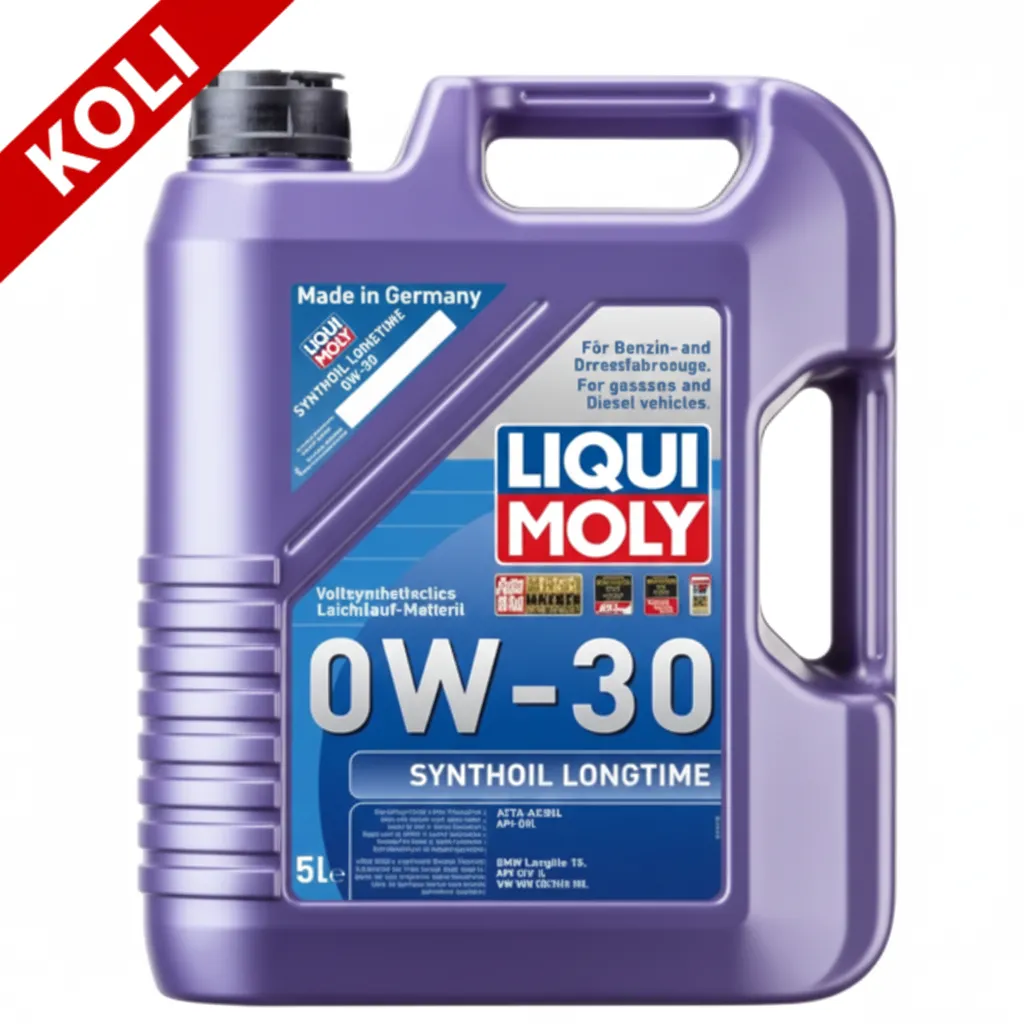 LIQUI MOLY 0W30 Motor Yağı Synthoil Longtime 5 Litre (4'lü) 8977