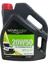 NATURACHEM 20W-50 Motor Yağı  4L