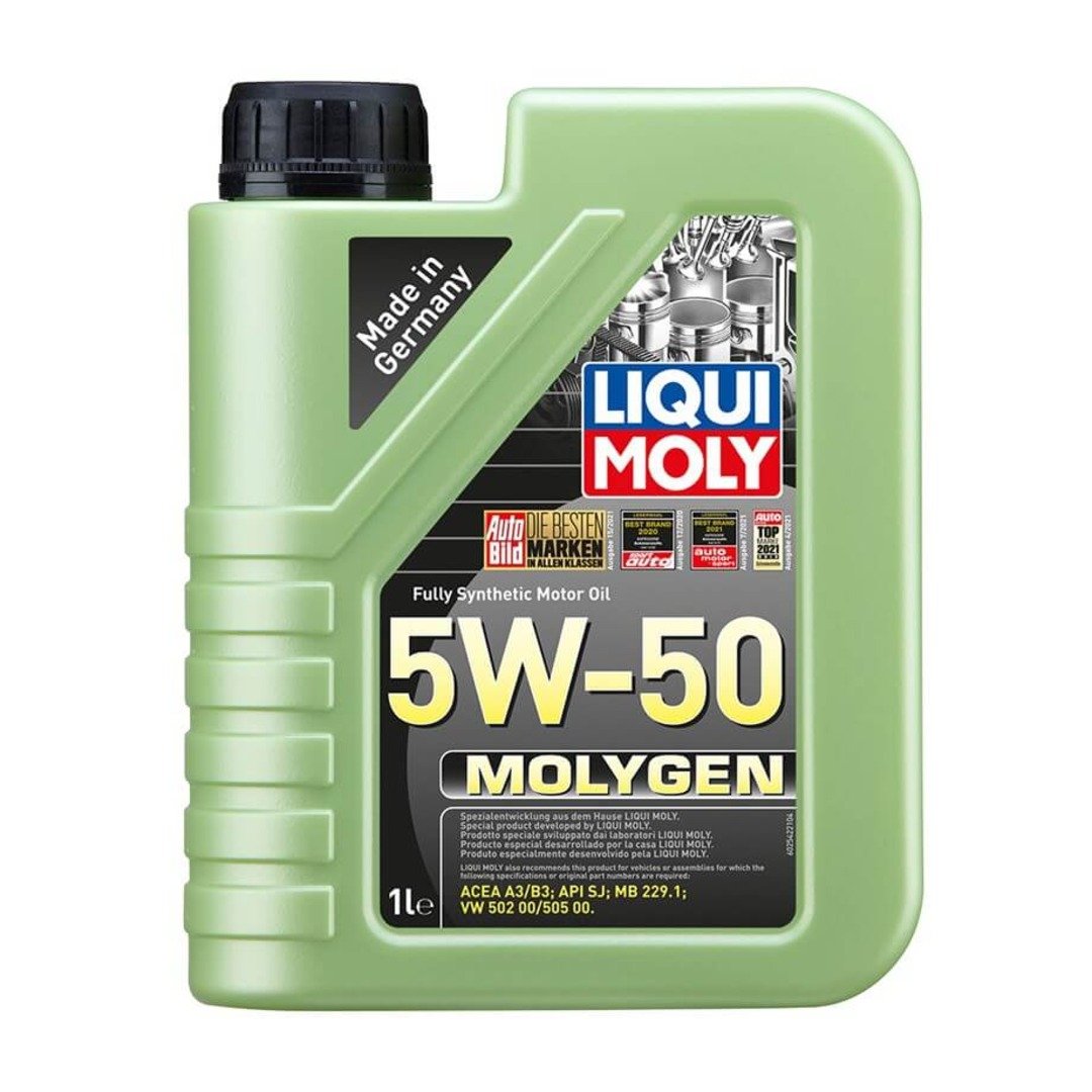 LIQUI MOLY 5W50 Tam Sentetik Motor Yağı Molygen New Generation 1 Litre (2542)