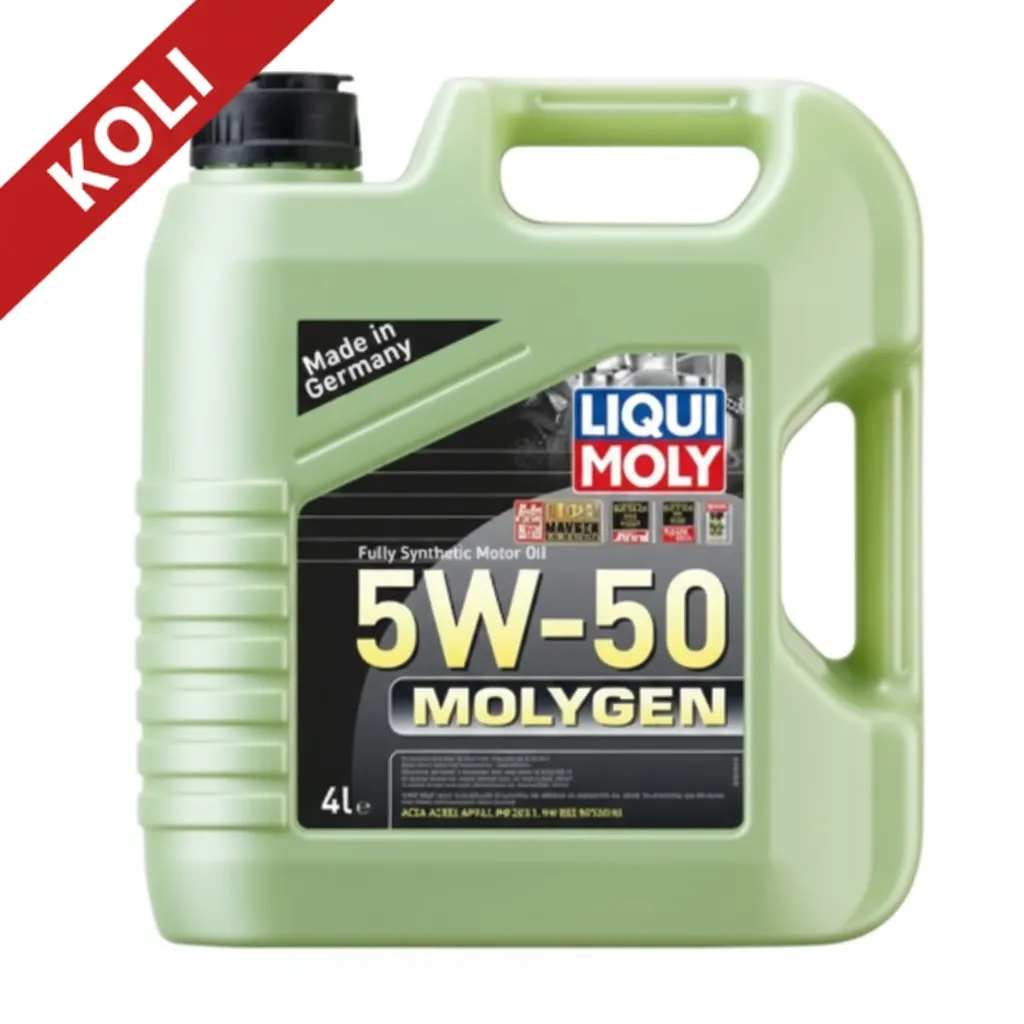 LIQUI MOLY 5W50 Tam Sentetik Motor Yağı Molygen New Generation 4 Litre (4'lü) 2543
