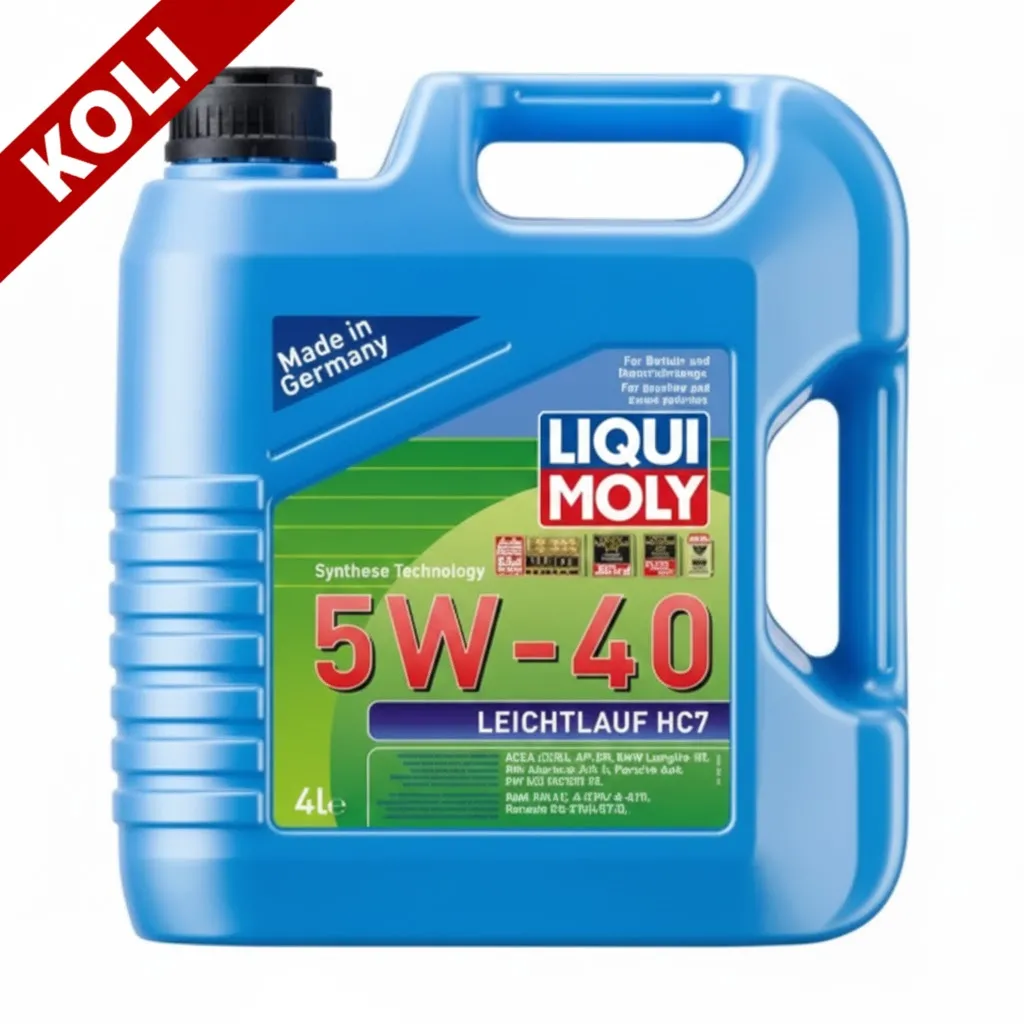 LIQUI MOLY 5W40 Motor Yağı Sentetik LEICHTLAUF HC7 4 Litre (4'lü) 1382