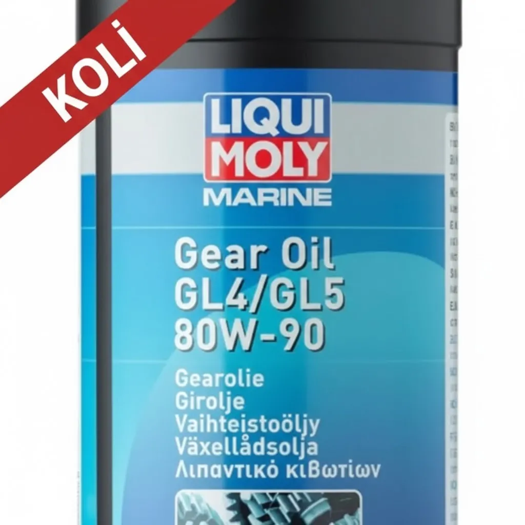LIQUI MOLY Marine Dişli Yağı GL4/GL5 80W-90 1L (6'lı) 25069