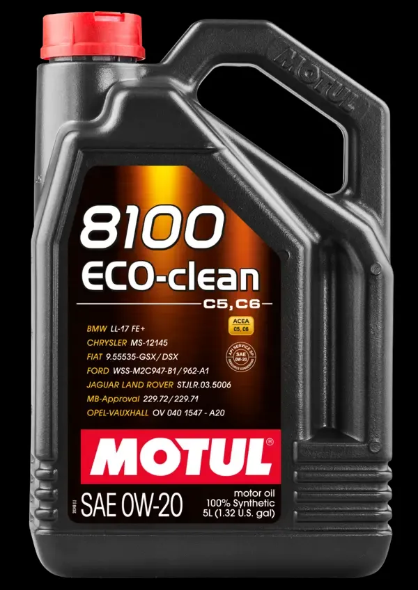 MOTUL 8100 ECO-CLEAN 0W20_5L 108862
