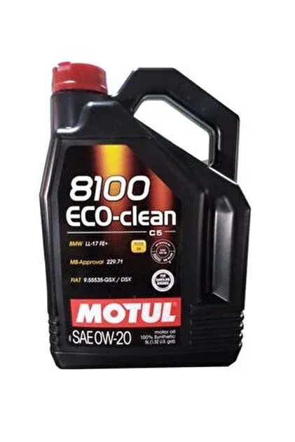 MOTUL 8100 ECO-CLEAN 0W20_5L 108862