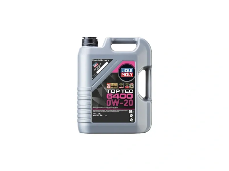 LIQUI MOLY 0W20 Motor Yağı Top Tec 6400 5 Litre (21585)