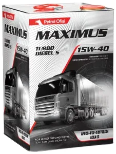 PETROL OFİSİ MAXIMUS TURBO DIESEL S 15W40 18L