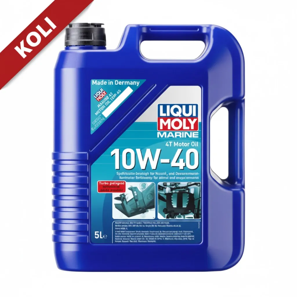 LIQUI MOLY Marine 4T Motor Yağı 10W-40 5 l (4'lü) 25013