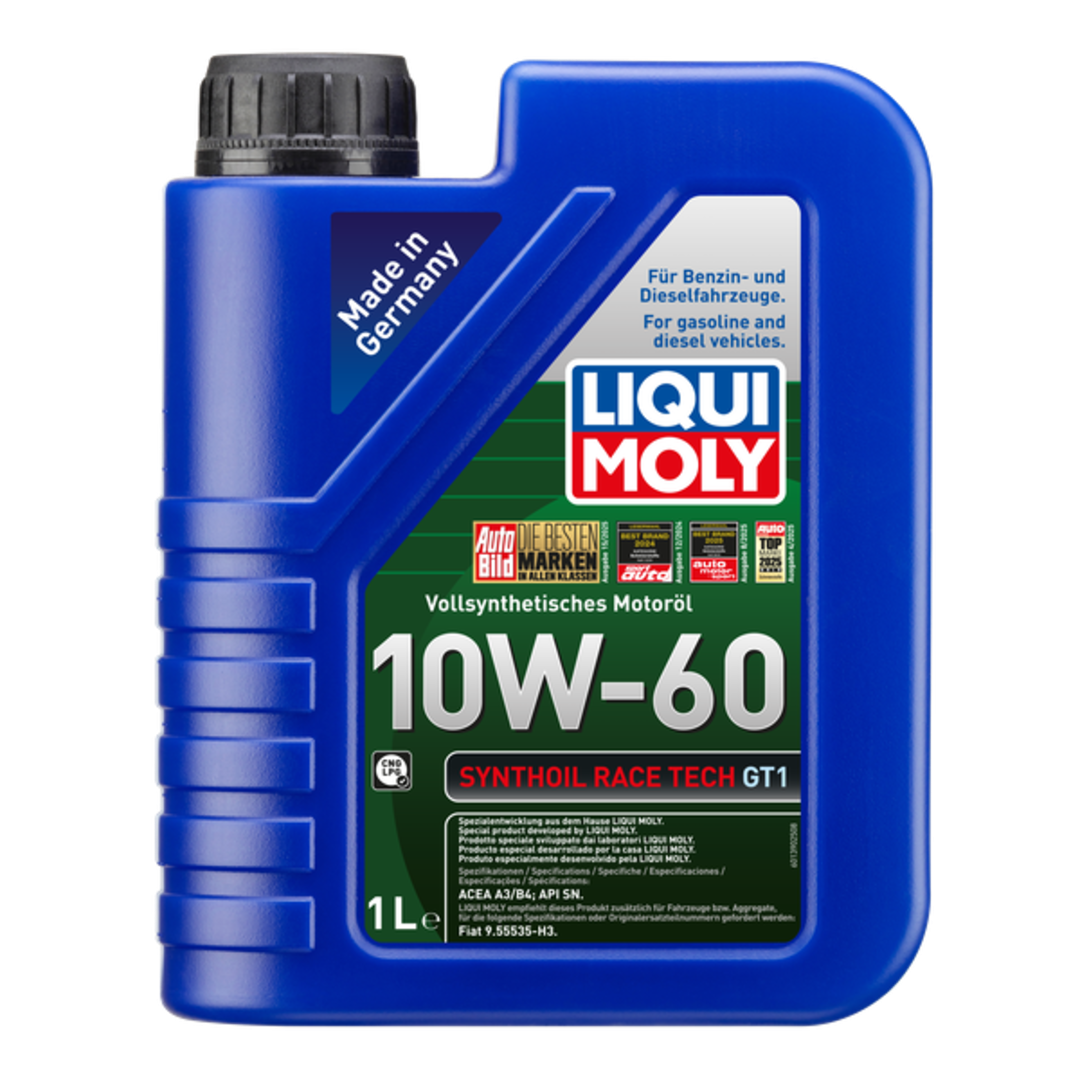 LIQUI MOLY 10W60 Motor Yağı Synthoil Race Tech GT1 1 Litre (8908)