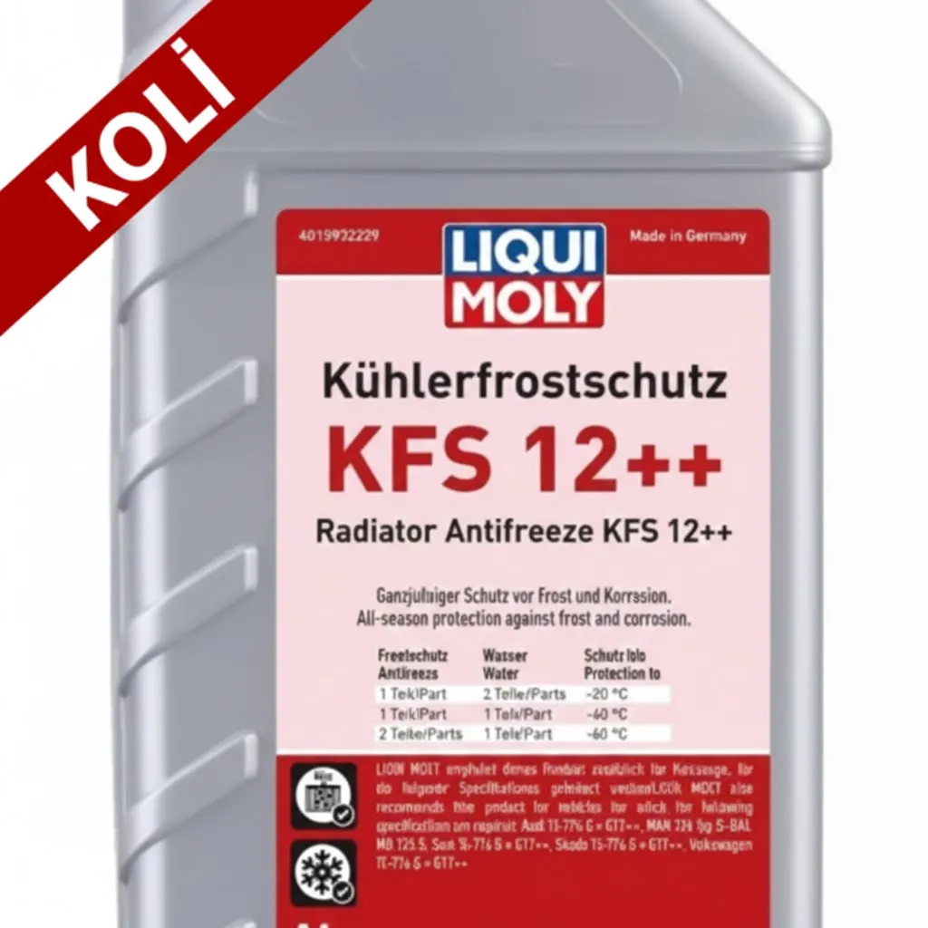 LIQUI MOLY Radyatör Antifrizi KFS12++ 1 l (6'lı) 21134