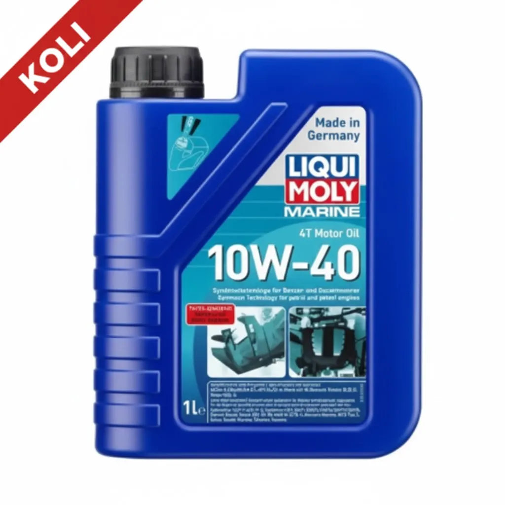 LIQUI MOLY Marine 4T Motor Yağı 10W-40 1 l (6'lı) 25012