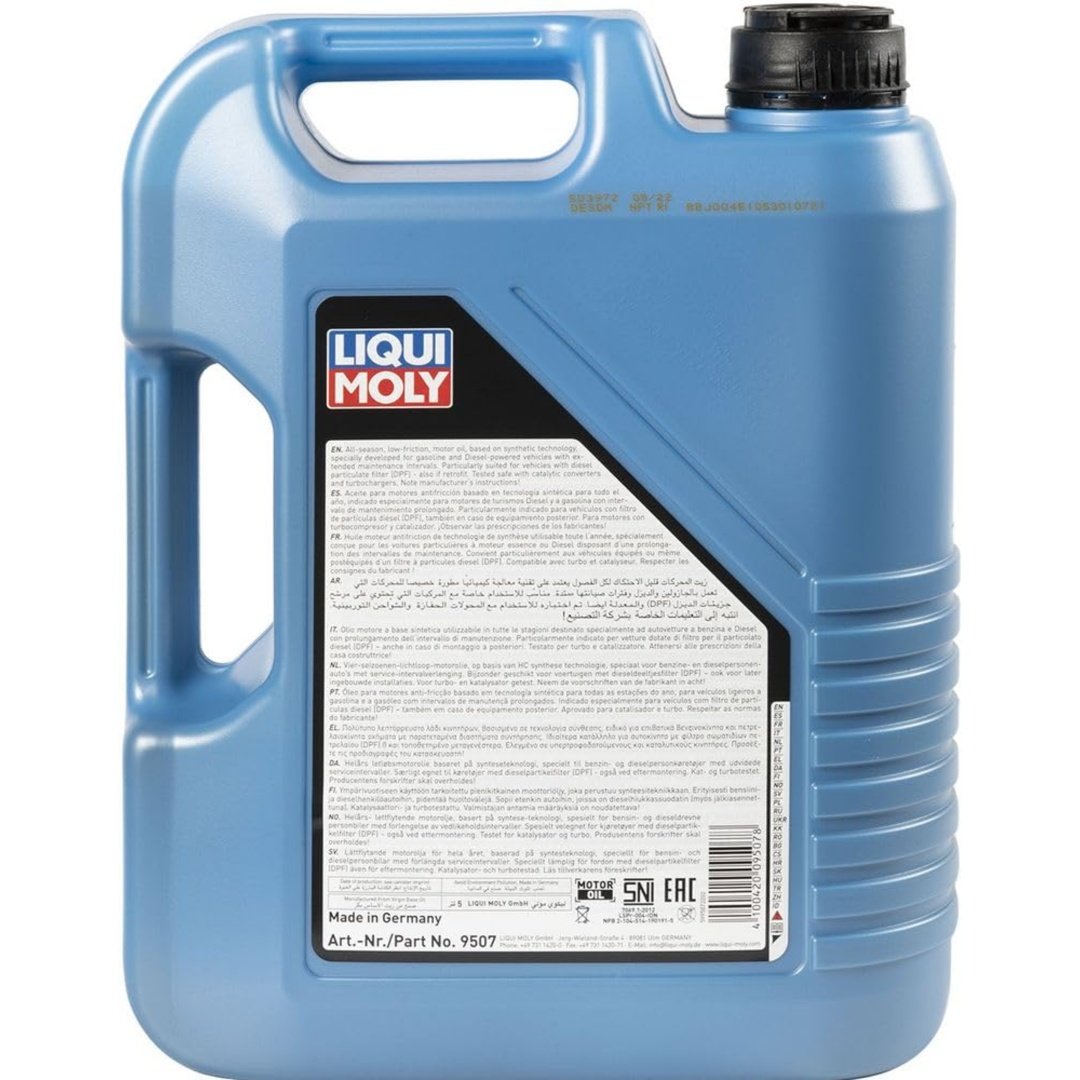 Liqui Moly 5W-30 DPF Uyumlu Tam Sentetik Motor Yağı 5 L 9507 — görsel 2