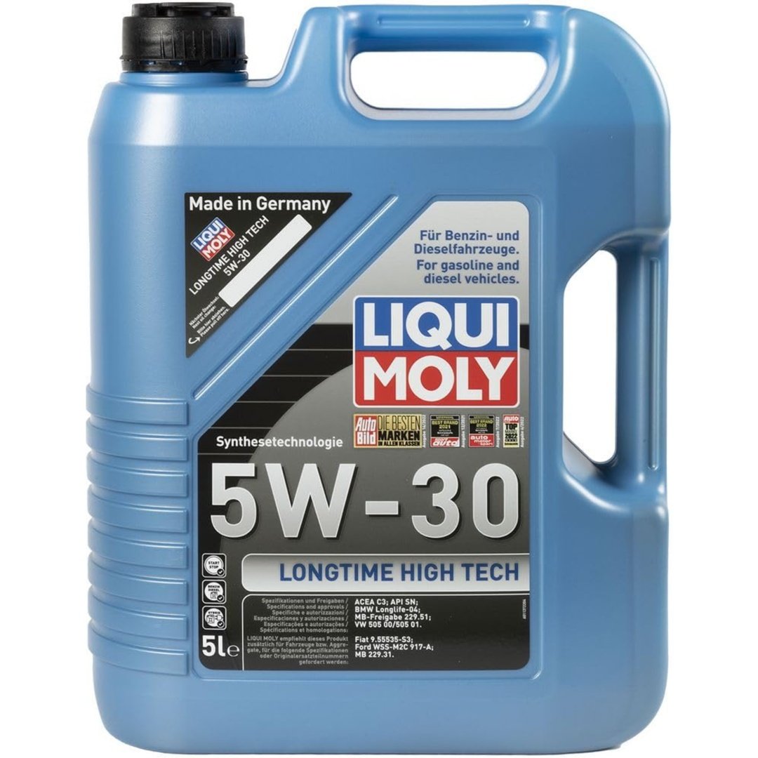 Liqui Moly 5W-30 DPF Uyumlu Tam Sentetik Motor Yağı 5 L 9507