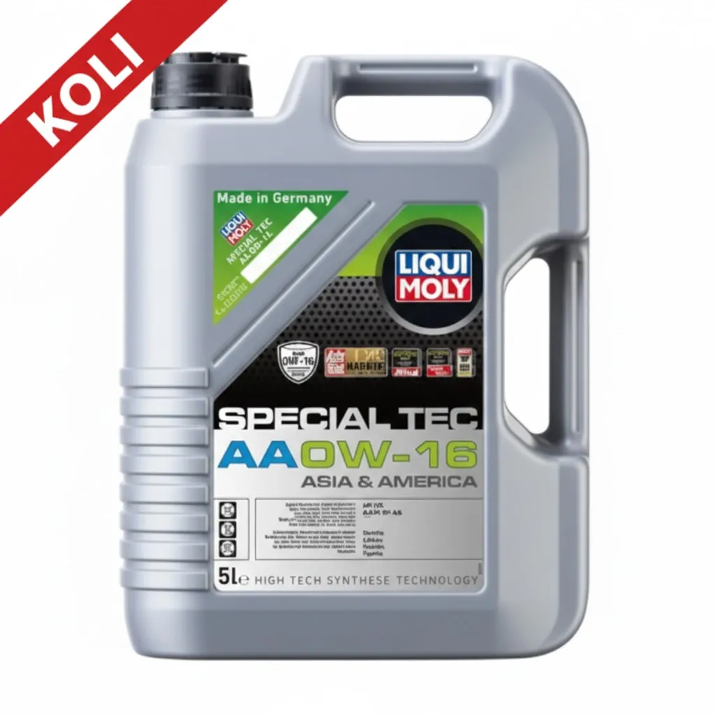 LIQUI MOLY 0W16 Motor Yağı Special Tec AA 5 Litre (4'lü) 21328