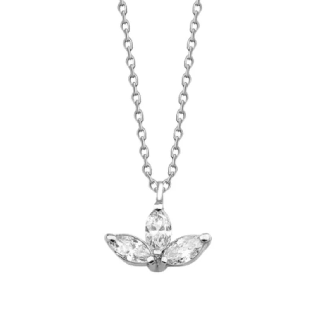 0.24 Karat Lotus Model Pırlanta Kolye