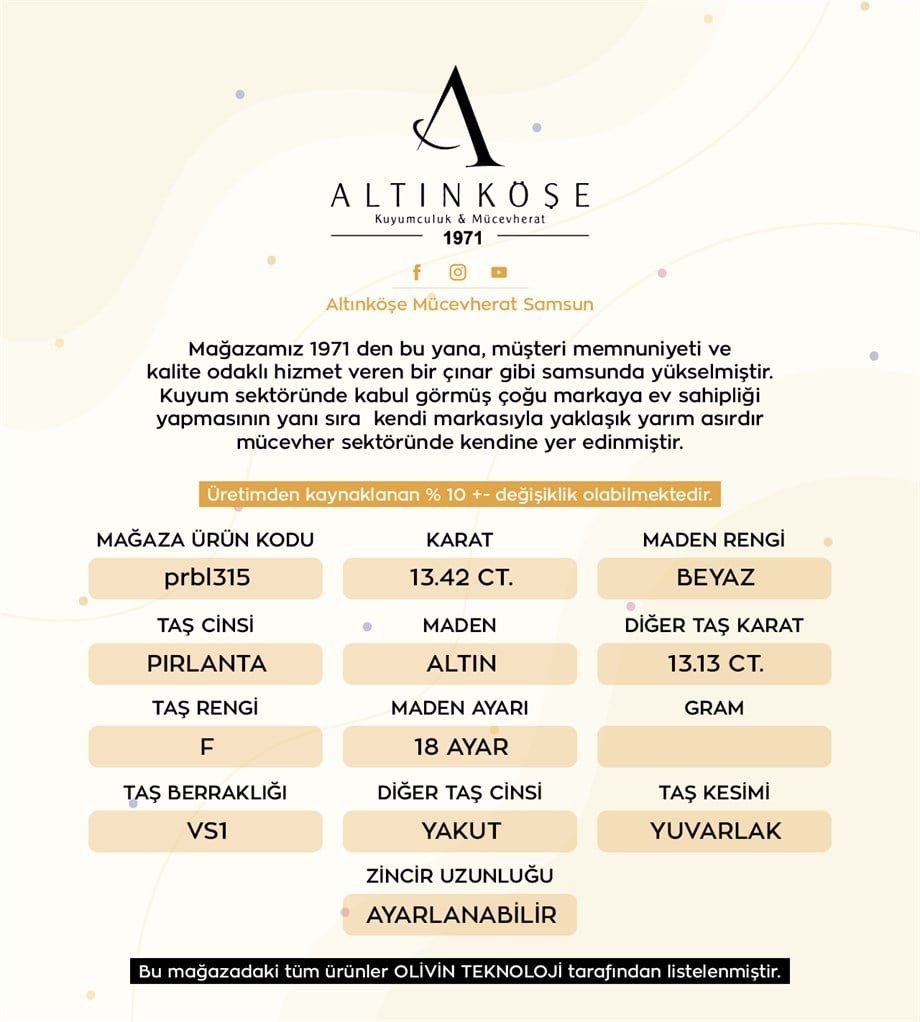 Anturaj Su Yolu Pırlanta Bileklik — Altınköşe — görsel 5