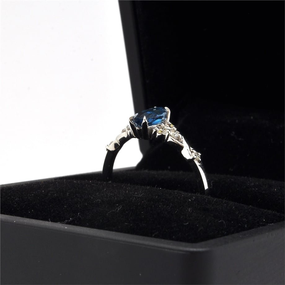 Markiz London Blue Pırlantalı Yüzük — Altınköşe — görsel 5