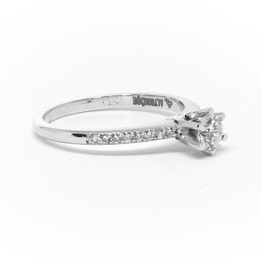 0.44 Ct. Pırlanta Tek Taş Yüzük — Altınköşe — görsel 2