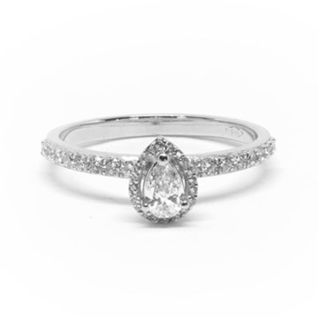 0.41 Ct. Pırlanta Tek Taş Yüzük