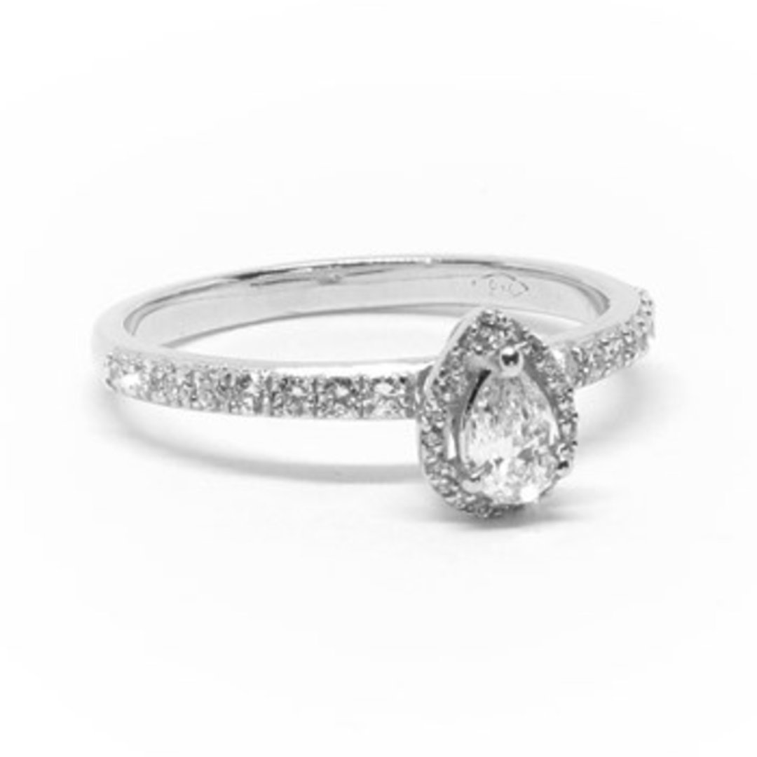0.41 Ct. Pırlanta Tek Taş Yüzük — Altınköşe — görsel 2