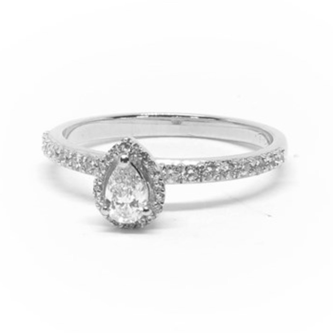0.41 Ct. Pırlanta Tek Taş Yüzük — Altınköşe — görsel 4