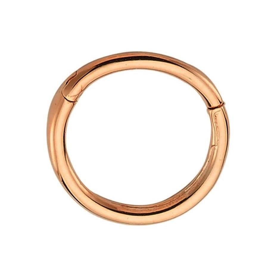 Sade Altın Halka Piercing 14 Ayar Rose — Altınköşe
