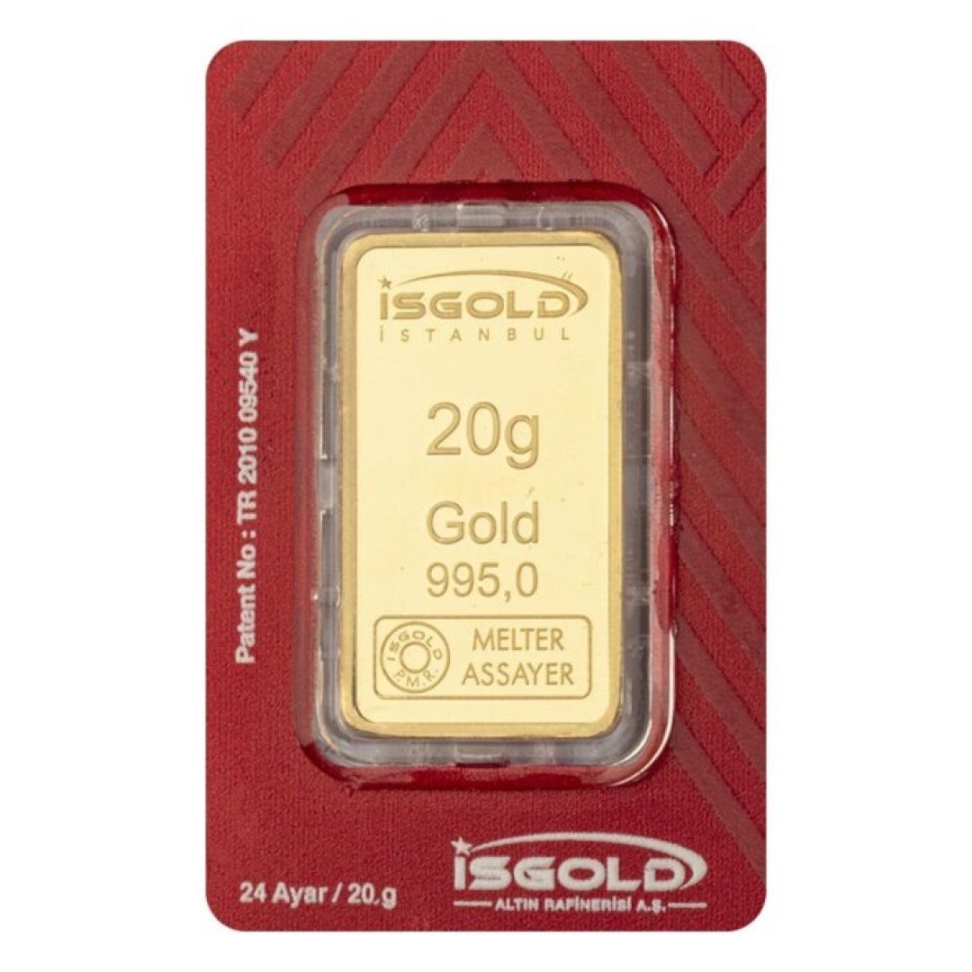 İsgold 20 Gram Altın 24 Ayar