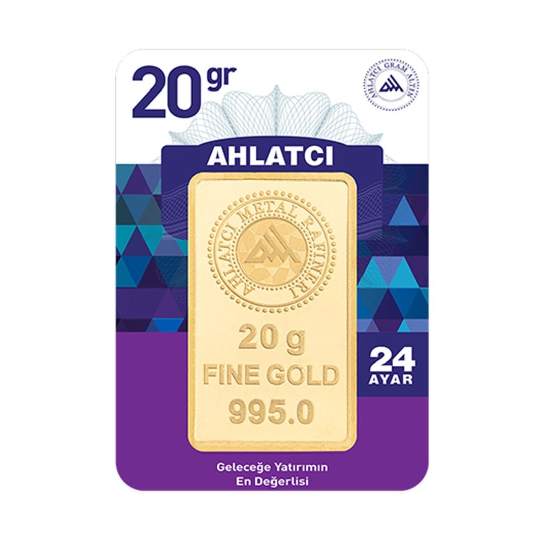 Ahlatcı 20 Gram Altın 24 Ayar
