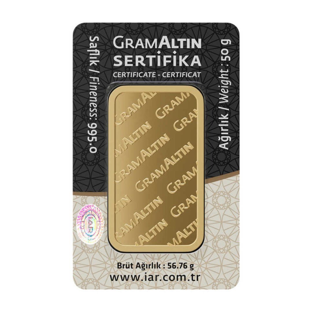 İAR 50 Gram Altın 24 Ayar — görsel 2