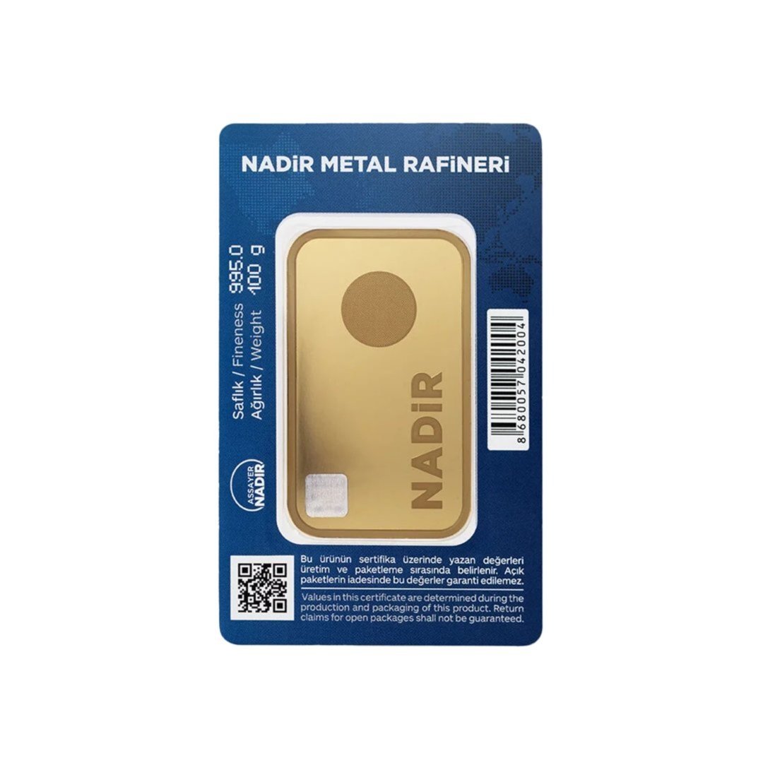 Nadir Gold 100 Gram Altın — görsel 2