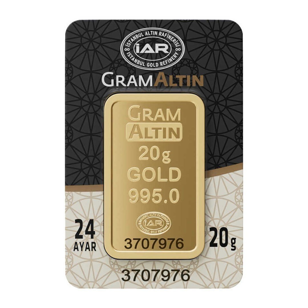 İAR 20 Gram Altın 24 Ayar