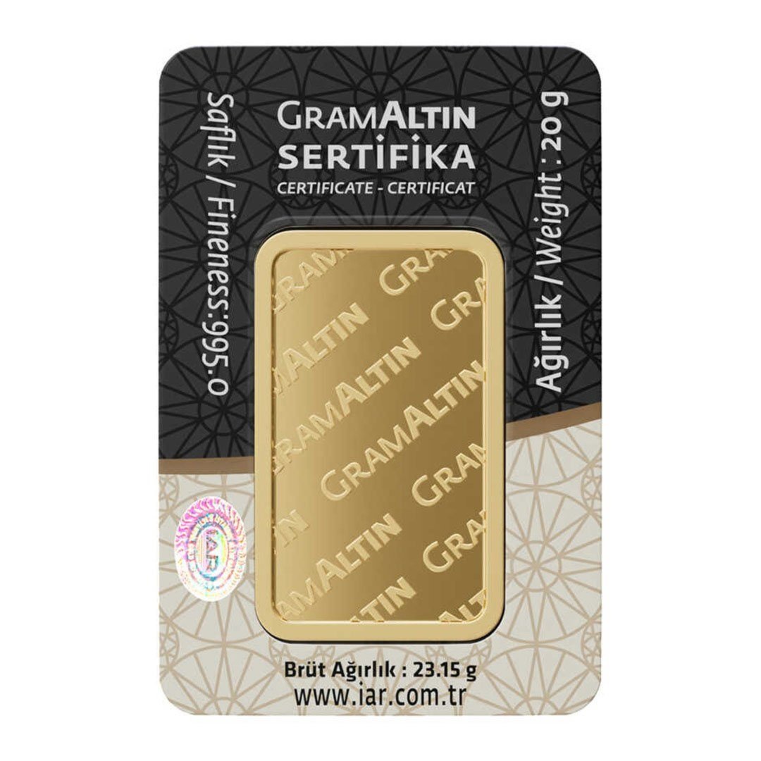 İAR 20 Gram Altın 24 Ayar — görsel 2