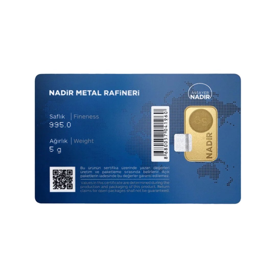 Nadir Gold 5 Gram Altın — görsel 2